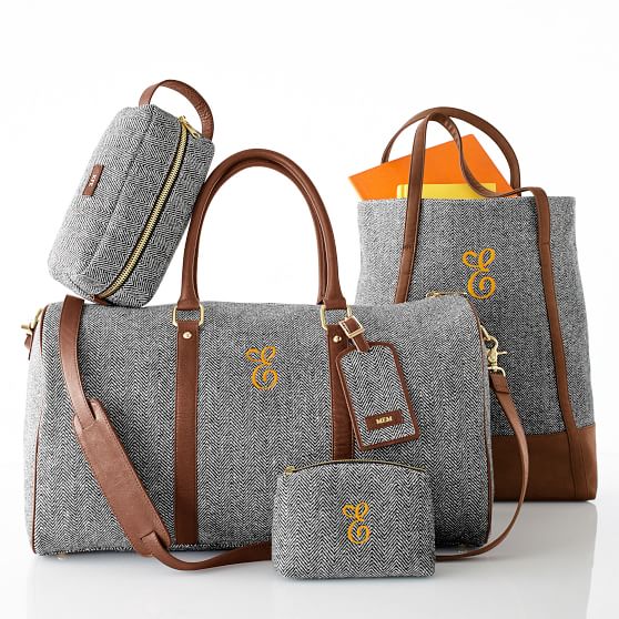 fabric source & design Herringbone weekender