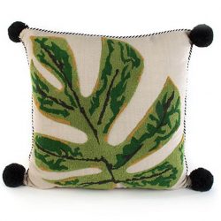 Zanzibar Leaf Cushion